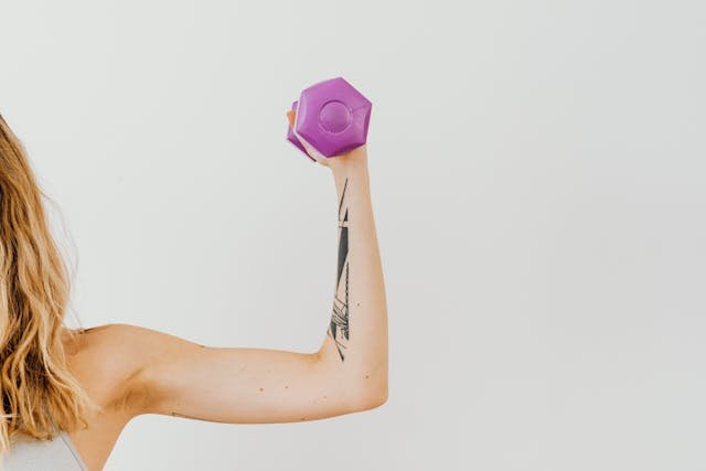 Treino para braço feminino
